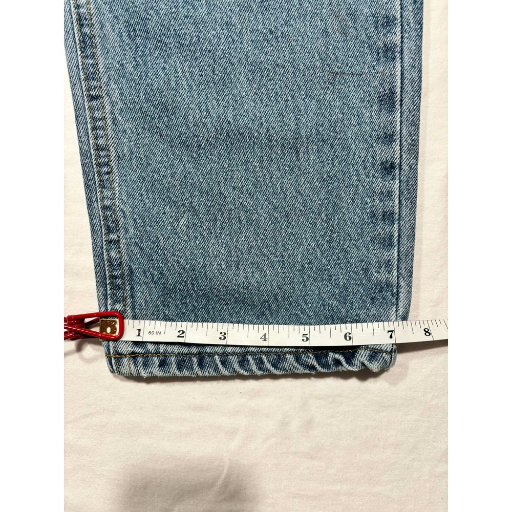 Carhartt B17 DST Relaxed Fit Straight Leg Blue Denim Jeans Mens 36x32 - Picture 9 of 12